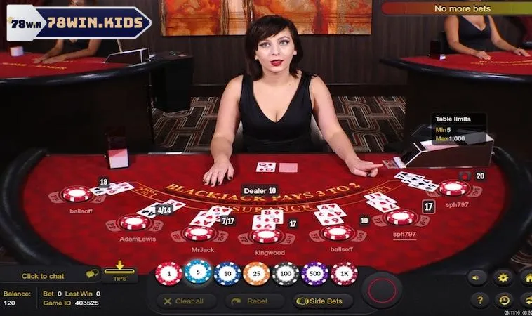 Blackjack 78win - Trải Nghiệm Khó Quên Dành Cho Cược Thủ 2 78win cung cấp các ván Blackjack vô cùng minh bạch