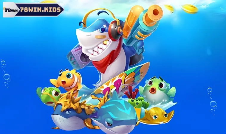 Bắn Cá Ocean - Điểm Nhấn Đặc Biệt Của Đại Dương 78win 2 Bắn cá ocean với giao diện đẳng cấp
